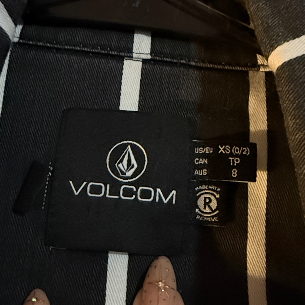 Striped Black Patch Cherry 'Love' Jacket - image 3